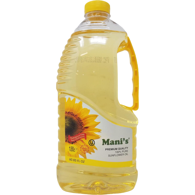 Mani's Sunflower Oil - 1.8 L