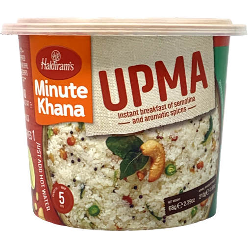 Haldiram's Minute Khana Upma Cup - 68 Gm (2.39 Oz)