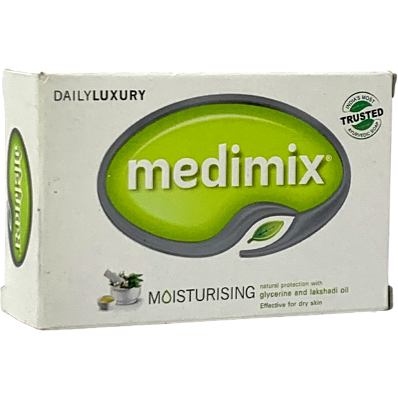 Medimix Green Moisturising Glycerin Soap - 125 Gm  (4.40 Oz)
