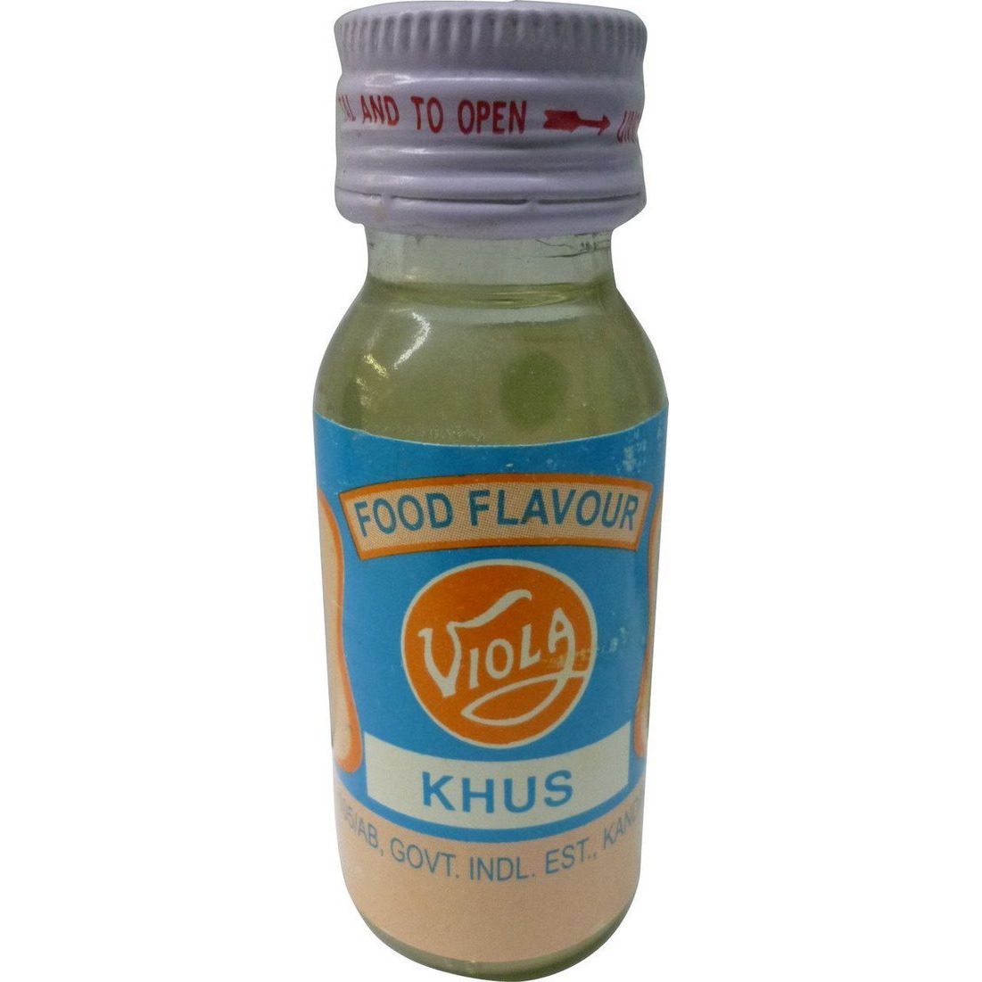 Case of 10 - Viola Food Flavor Essence Khus - 25 Ml (0.67 Oz)