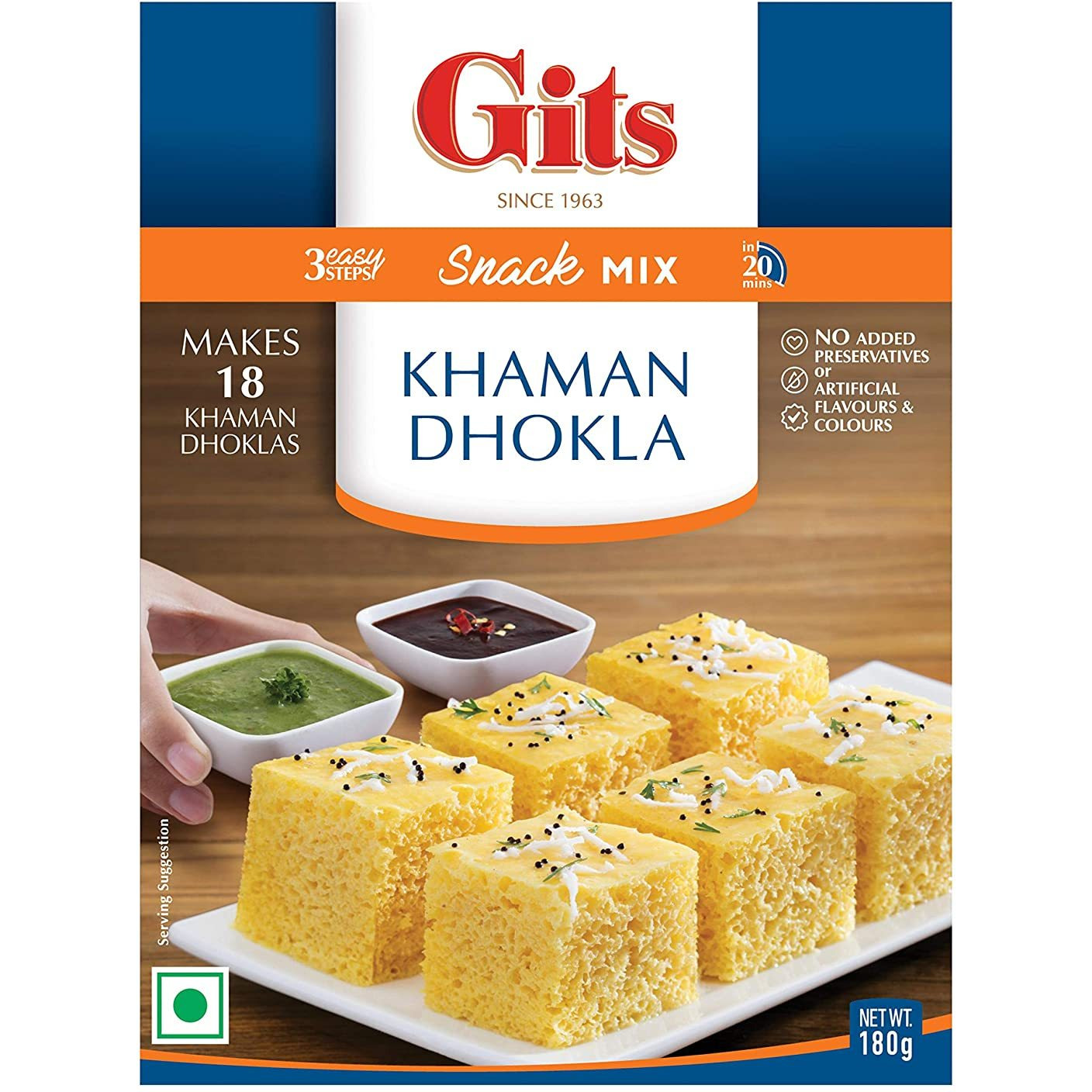 Gits Khaman Dhokla - 180 Gm (6.3 Oz)