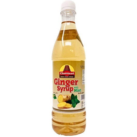 Chettinad Ginger Syrup With Mint - 750 Ml (25.36 Fl Oz)