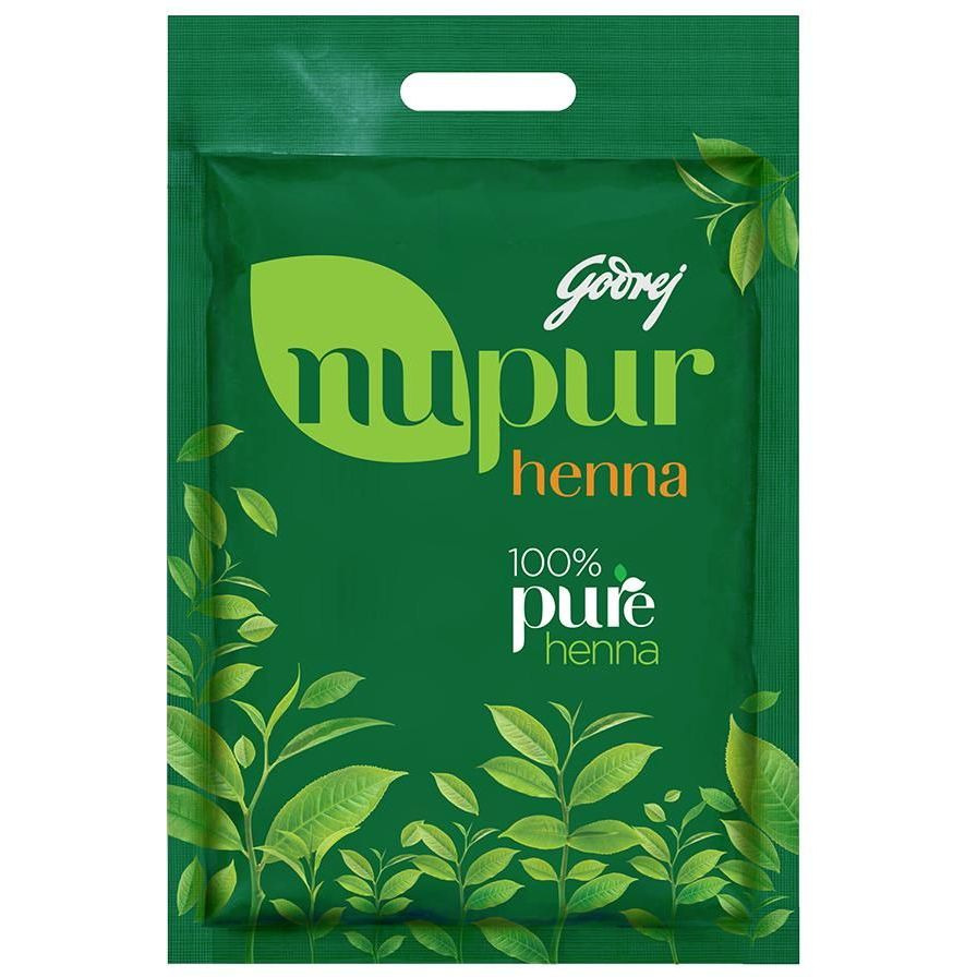 Godrej Nupur Henna 100% Pure Henna - 500 Gm (1.1 Lb)