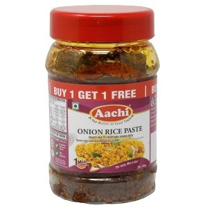 Aachi Onion Rice Paste - 200 Gm (7 Oz) [Buy 1 Get 1 Free]