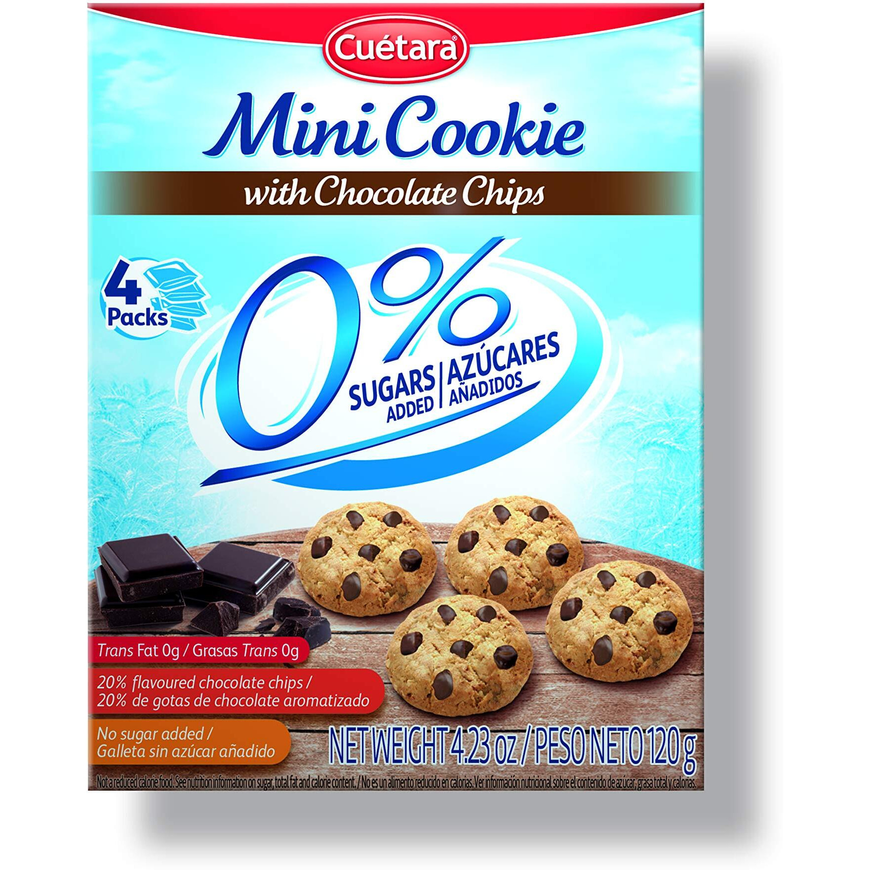 CUETARA MINI COOKIES W CHOCO CHIPS