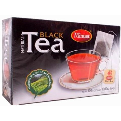 MINUET NATURAL BLACK TEA 100 TB