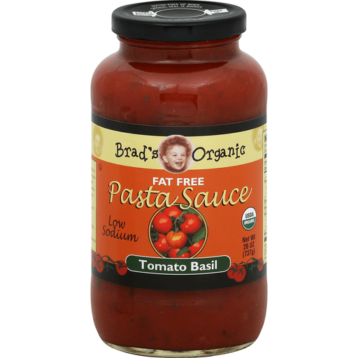 BRADS ORG PASTA SAUCE TOMATO BASIL