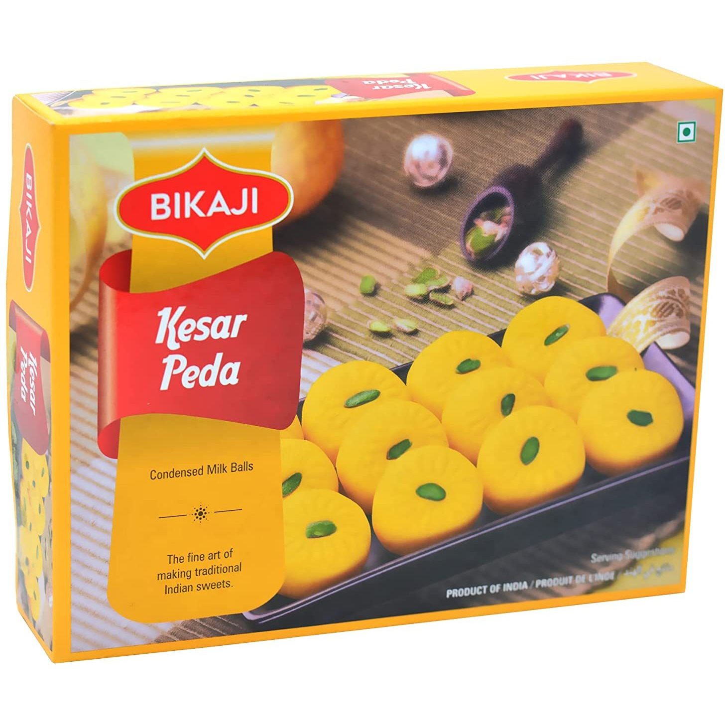 Bikaji Kesar Mawa Peda - 340 Gm (12 Oz)