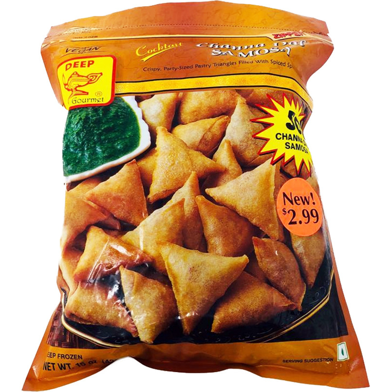 Deep Cocktail Channa Dal Samosa 50 Pc - 425 Gm ( 15 Oz )