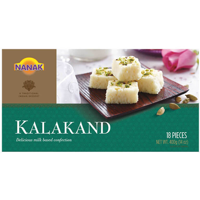 Nanak Kalakand 18 Pc - 14 Oz (400 Gm)