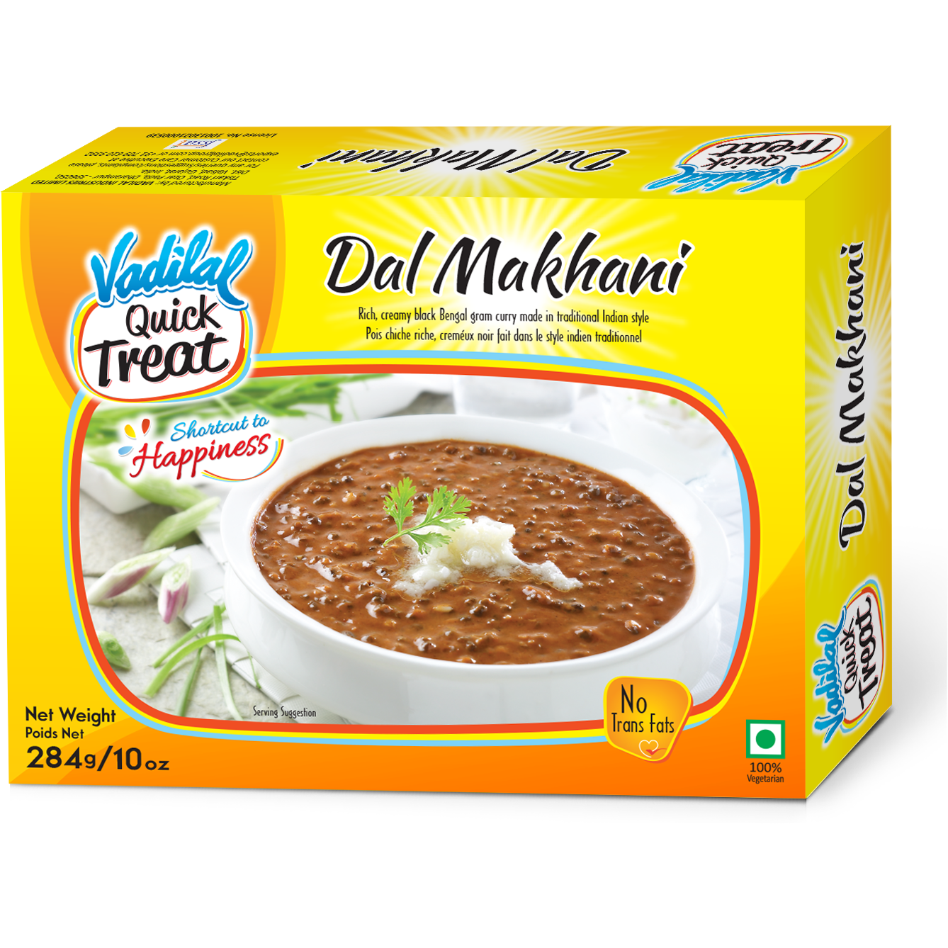 Vadilal Quick Treat Dal Makhani - 10 Oz (284 Gm)