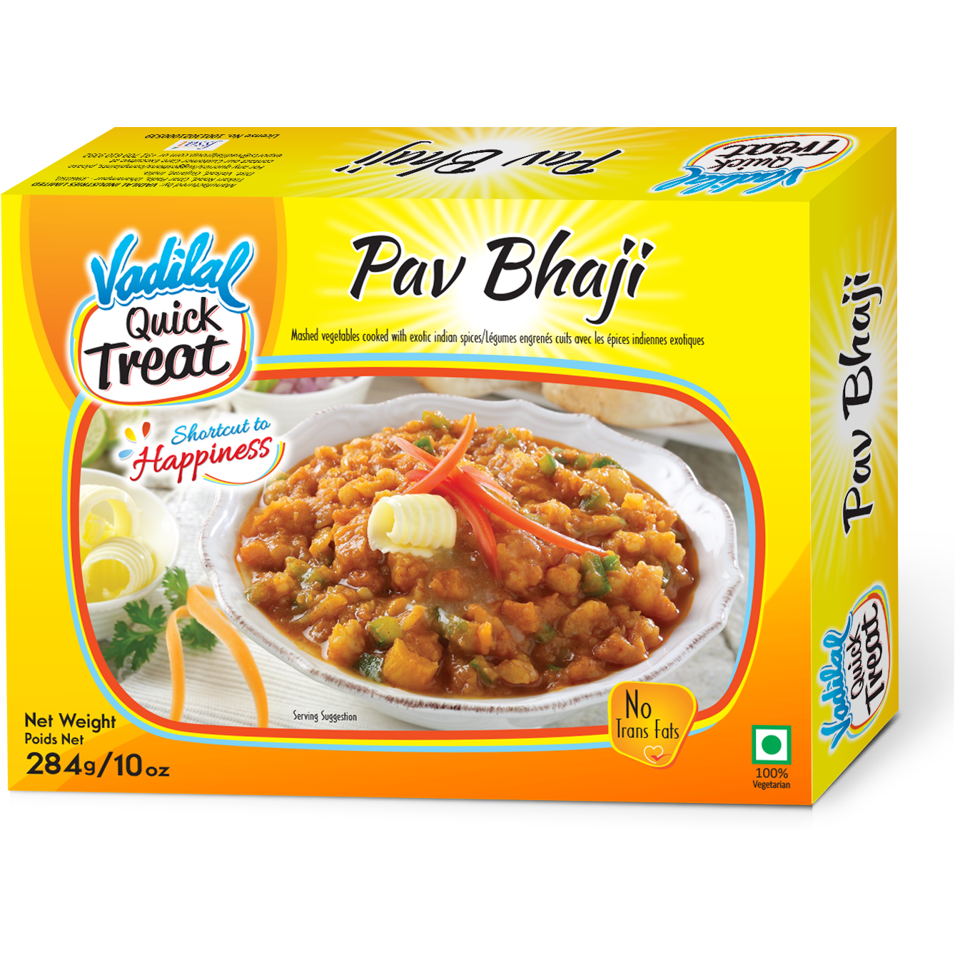 Vadilal Pav Bhaji - 10 Oz