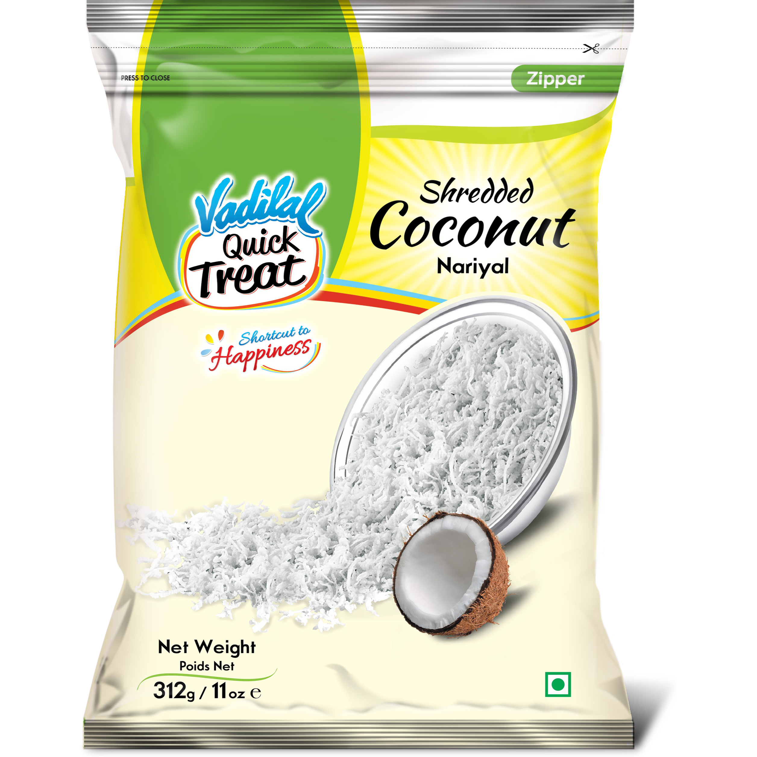 Vadilal Shredded Coconut - 312 Gm (11 Oz)