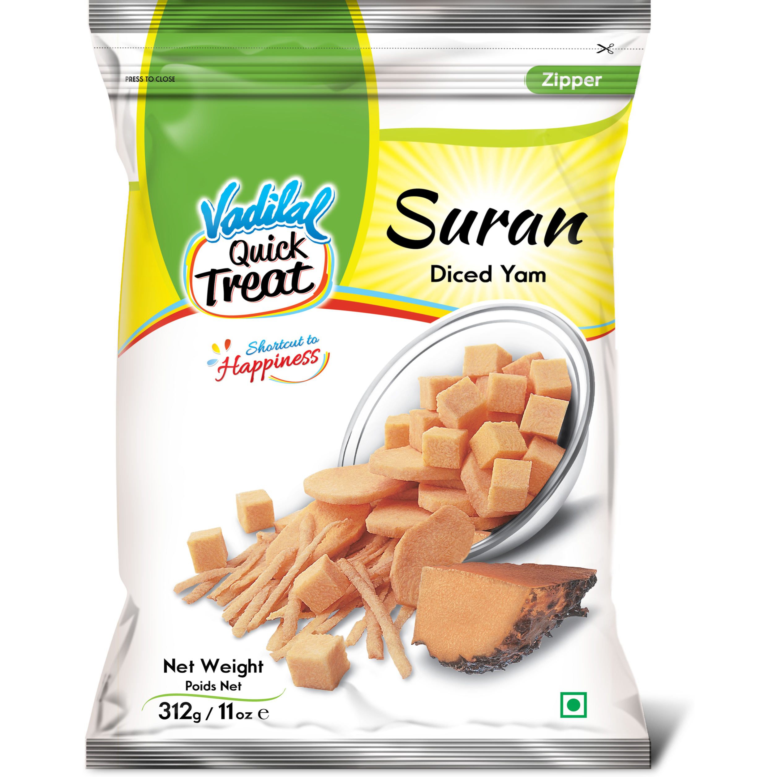 Vadilal Suran - 312 Gm (11 Oz)