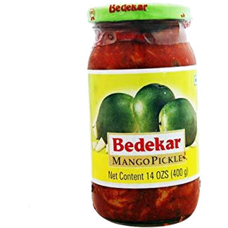 Bedekar Mango Chilli Pickle - 400 Gm (14 Oz)