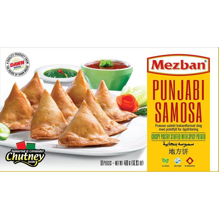 Mezban Punjabi Samosa - 10 Pc