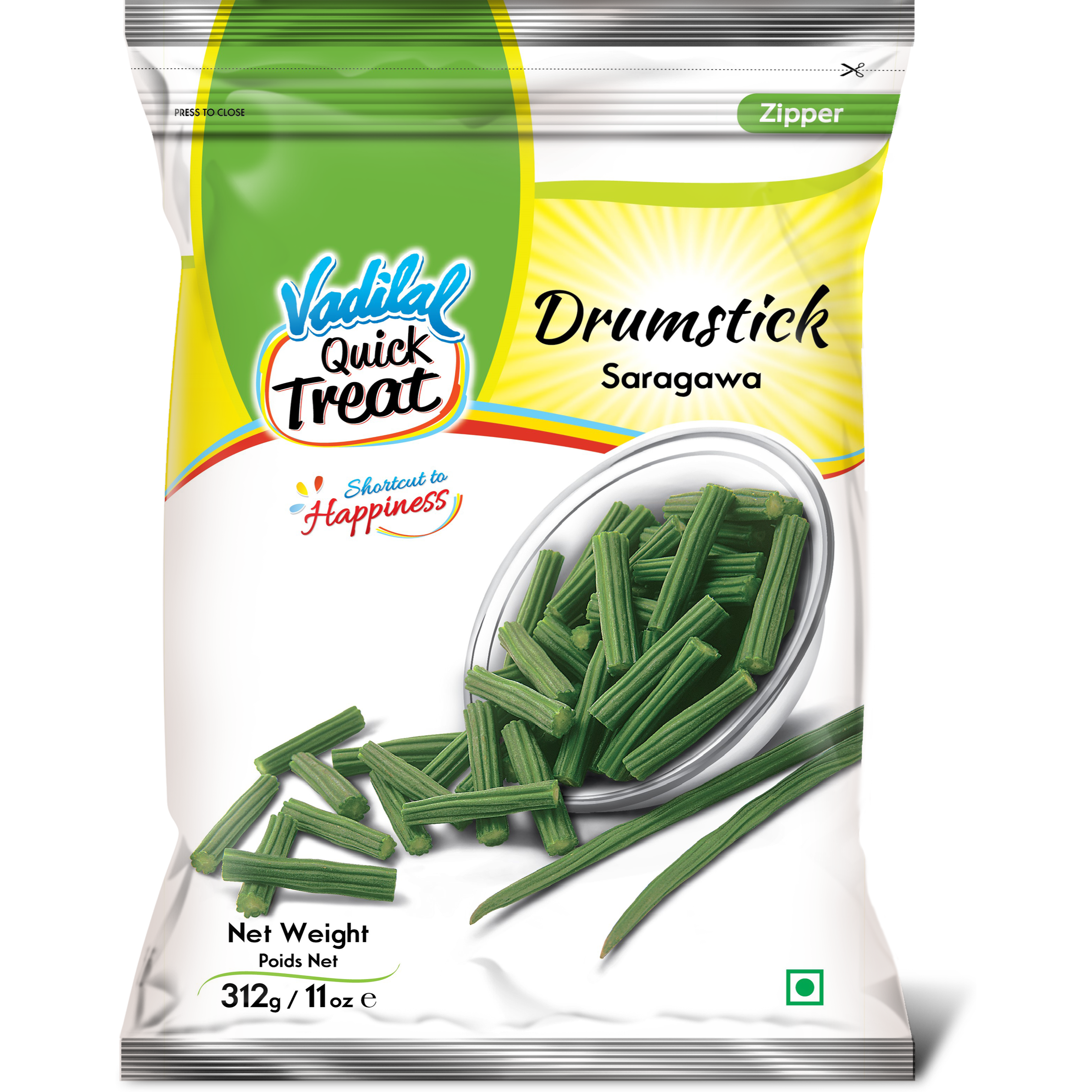Vadilal Drumstick - 312 Gm (11 Oz)