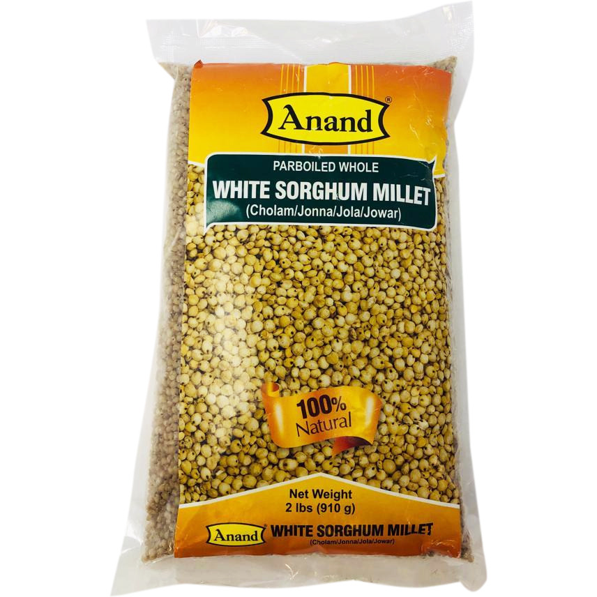 Anand Par Whole White Sorghum Millet - 2 Lb (907 Gm)