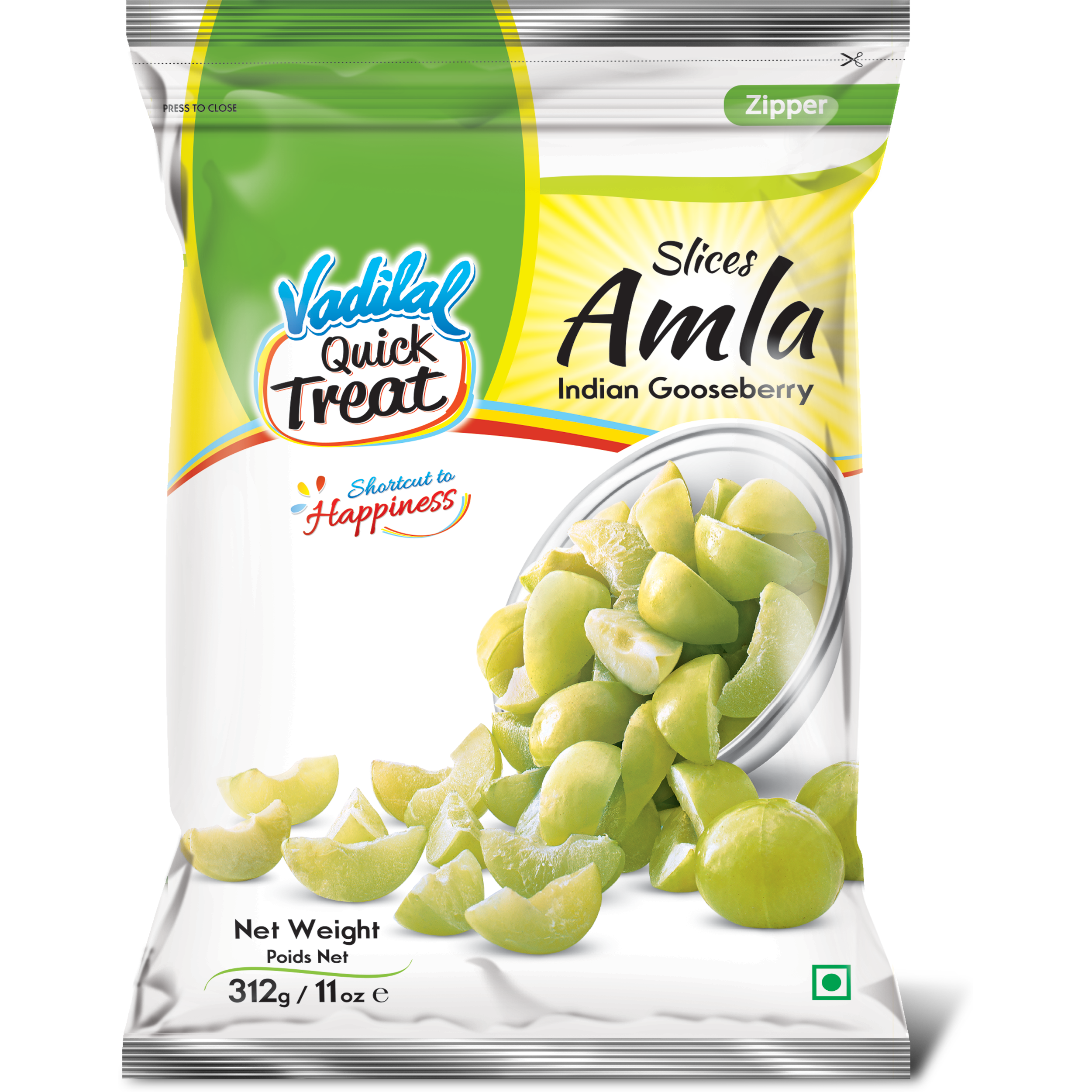 Vadilal Slices Amla - 312 Gm ( 11 Oz)