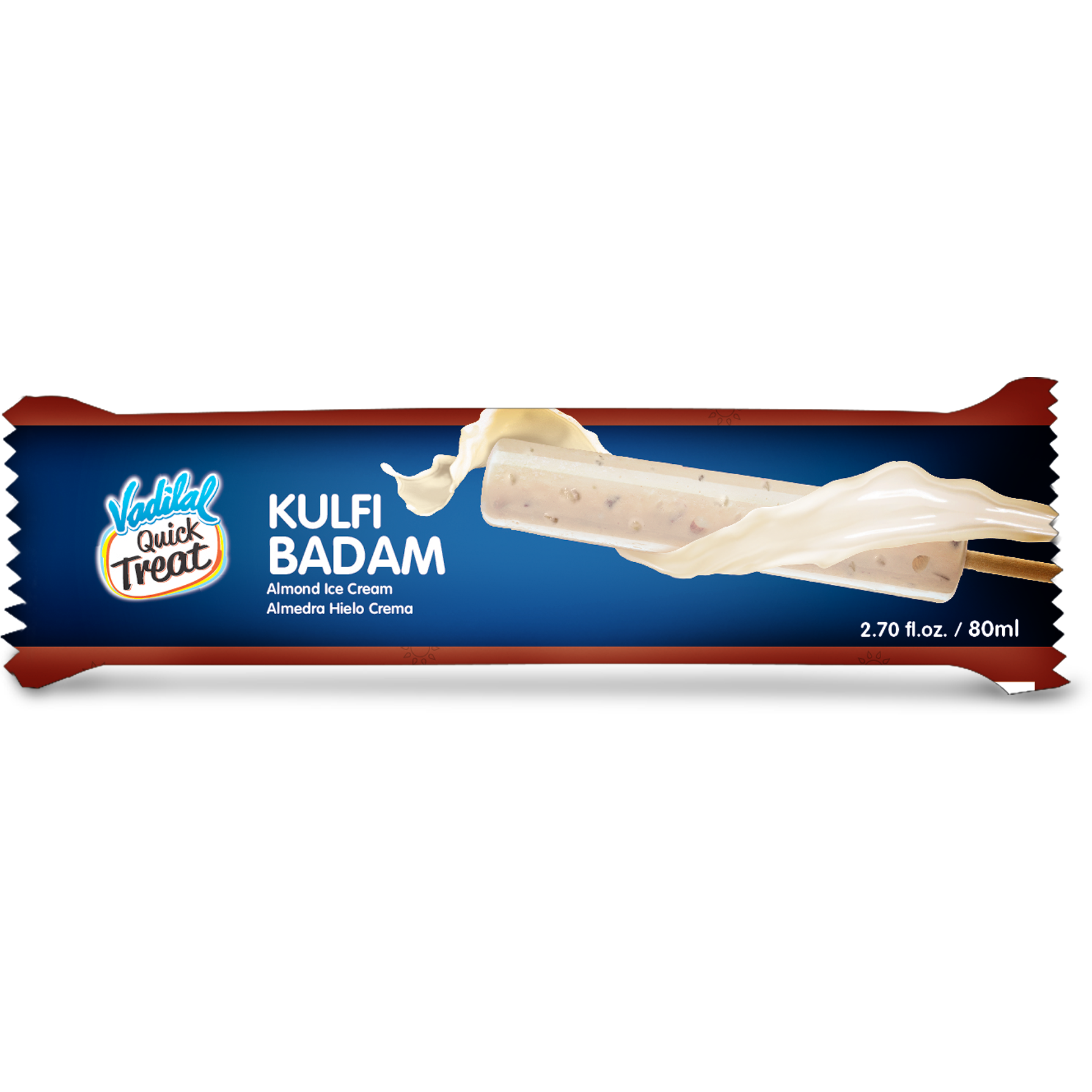 Vadilal Kulfi Badam - 2.7 Oz