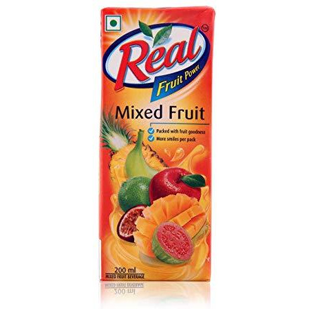 Case of 30 - Dabur Real Mixed Fruit - 200 Ml (6.76 Fl Oz)