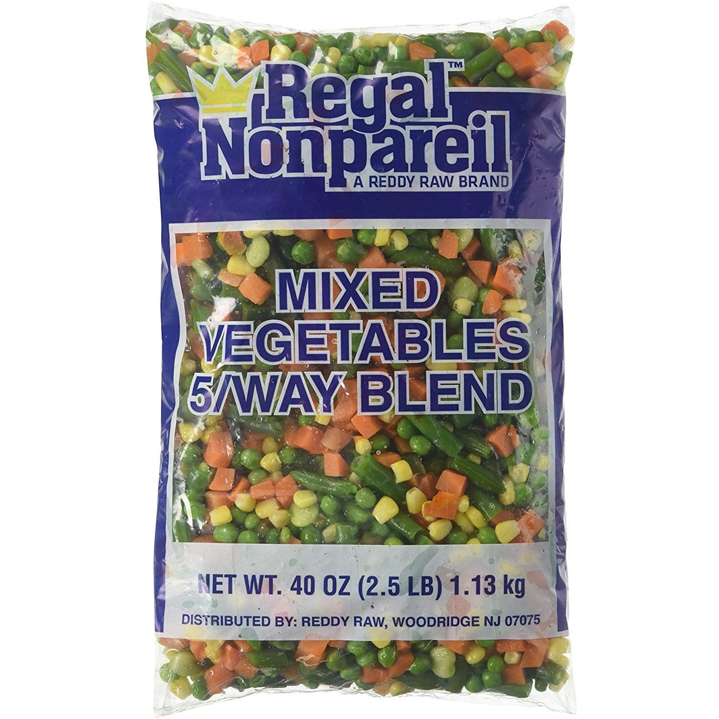 Non Mixed Vegetable - 2.5 Lb
