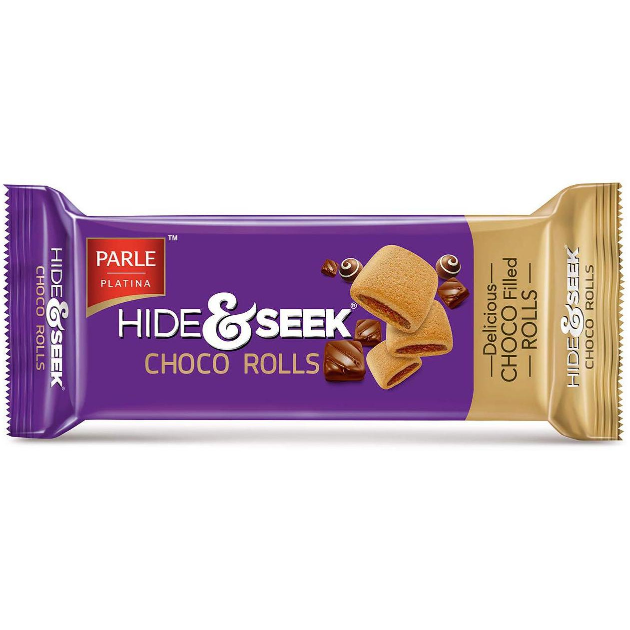 Parle Hide & Seek Choco Rolls - 75 Gm (2.6 Oz)