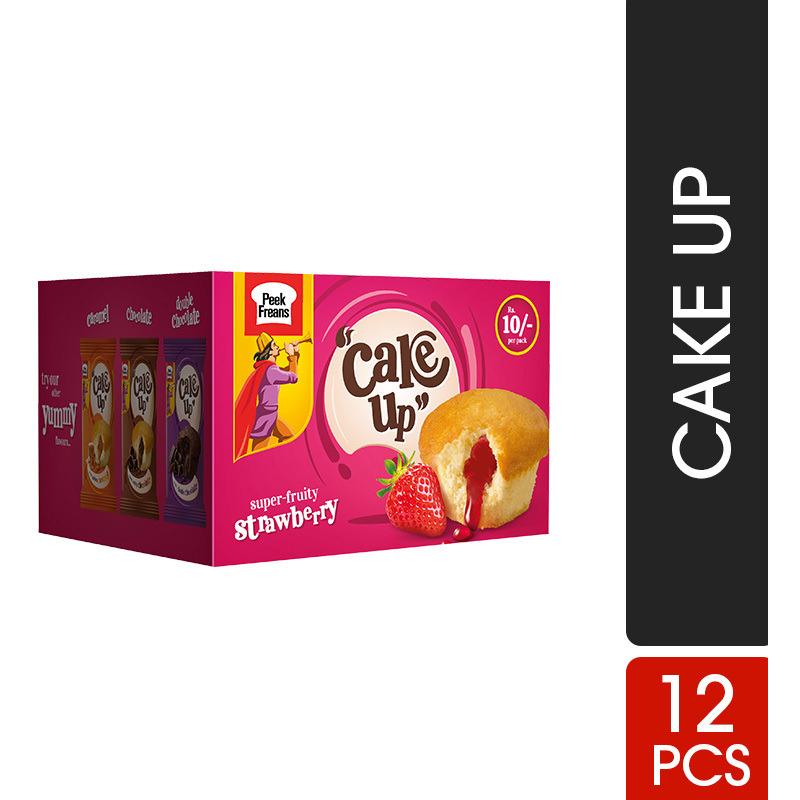 EBM Cake Up Strawberry 12 Pc
