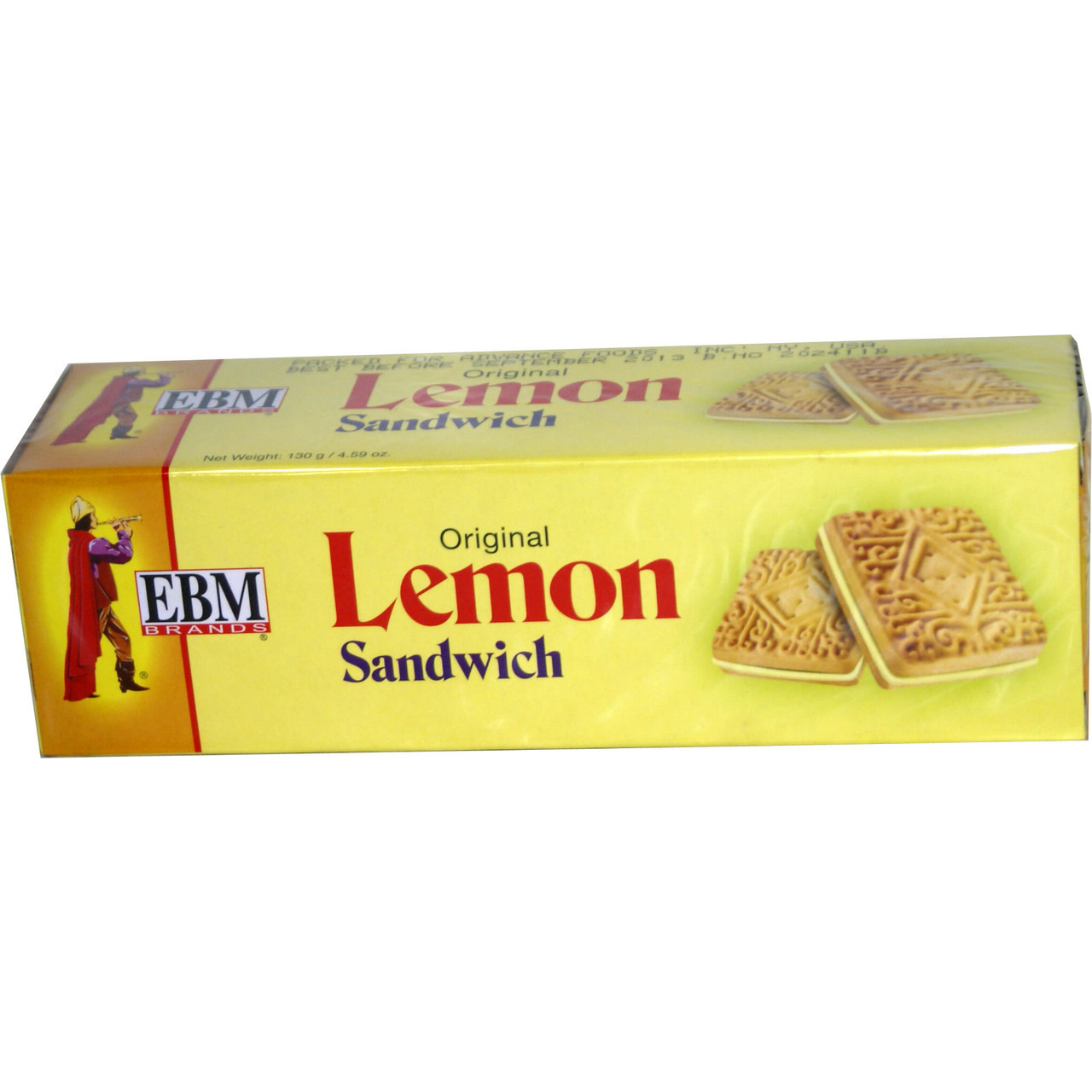 EBM Original Lemon Sandwich - 130 Gm