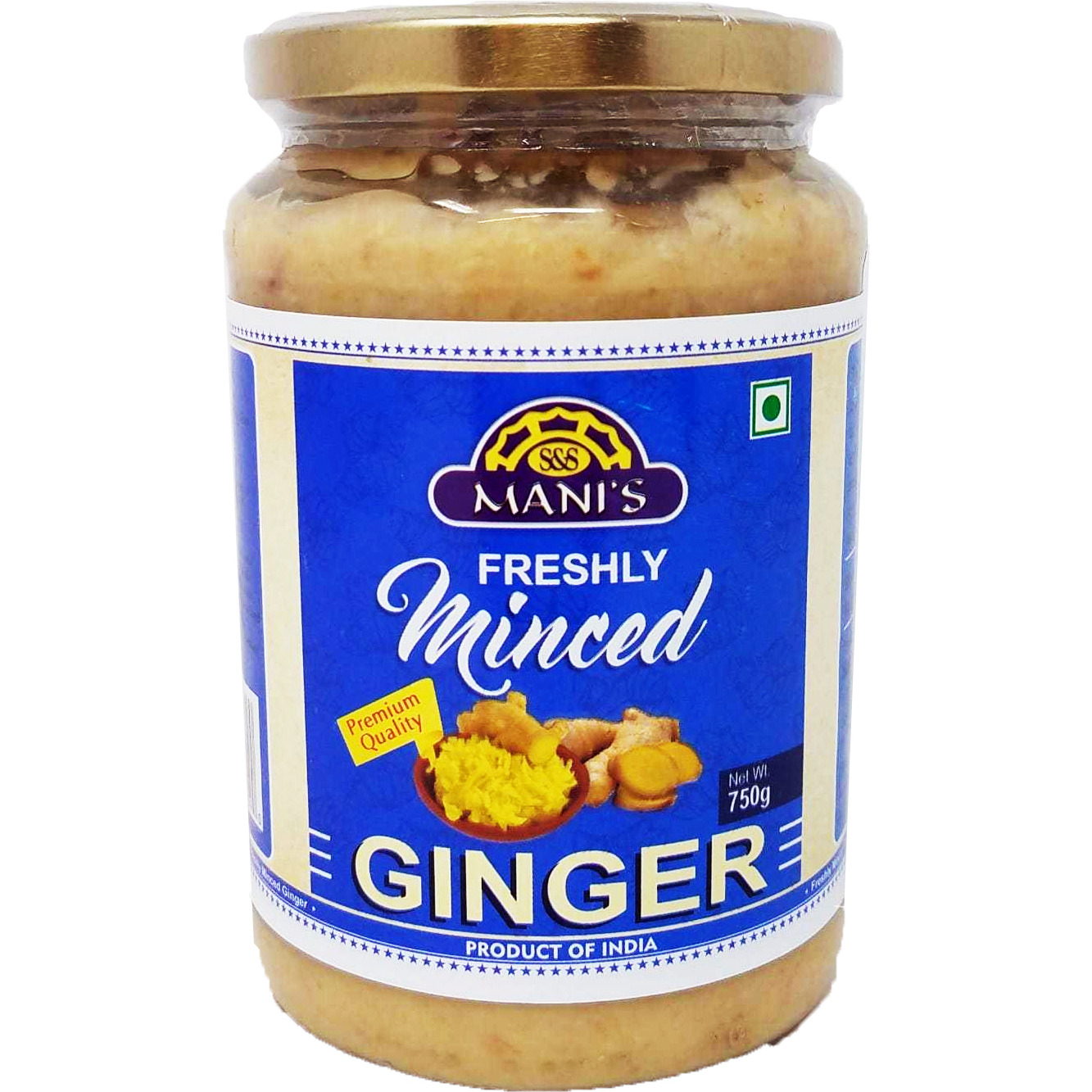 Buy Online Mani's Freshly Minced Ginger 750 Gm 1005123