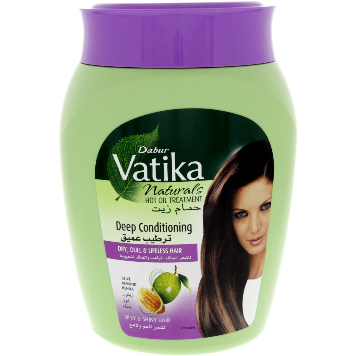 Case of 12 - Vatika Virgin Olive Hair Mask - 1 Kg (2.2 Lb)