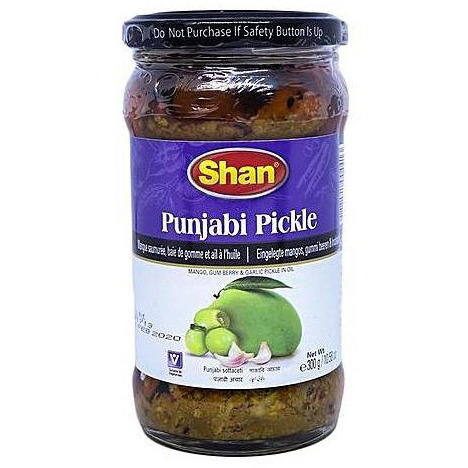 Shan Punjabi Mango,Berry & Garlic Pickle - 300 Gm (10.58 Oz)