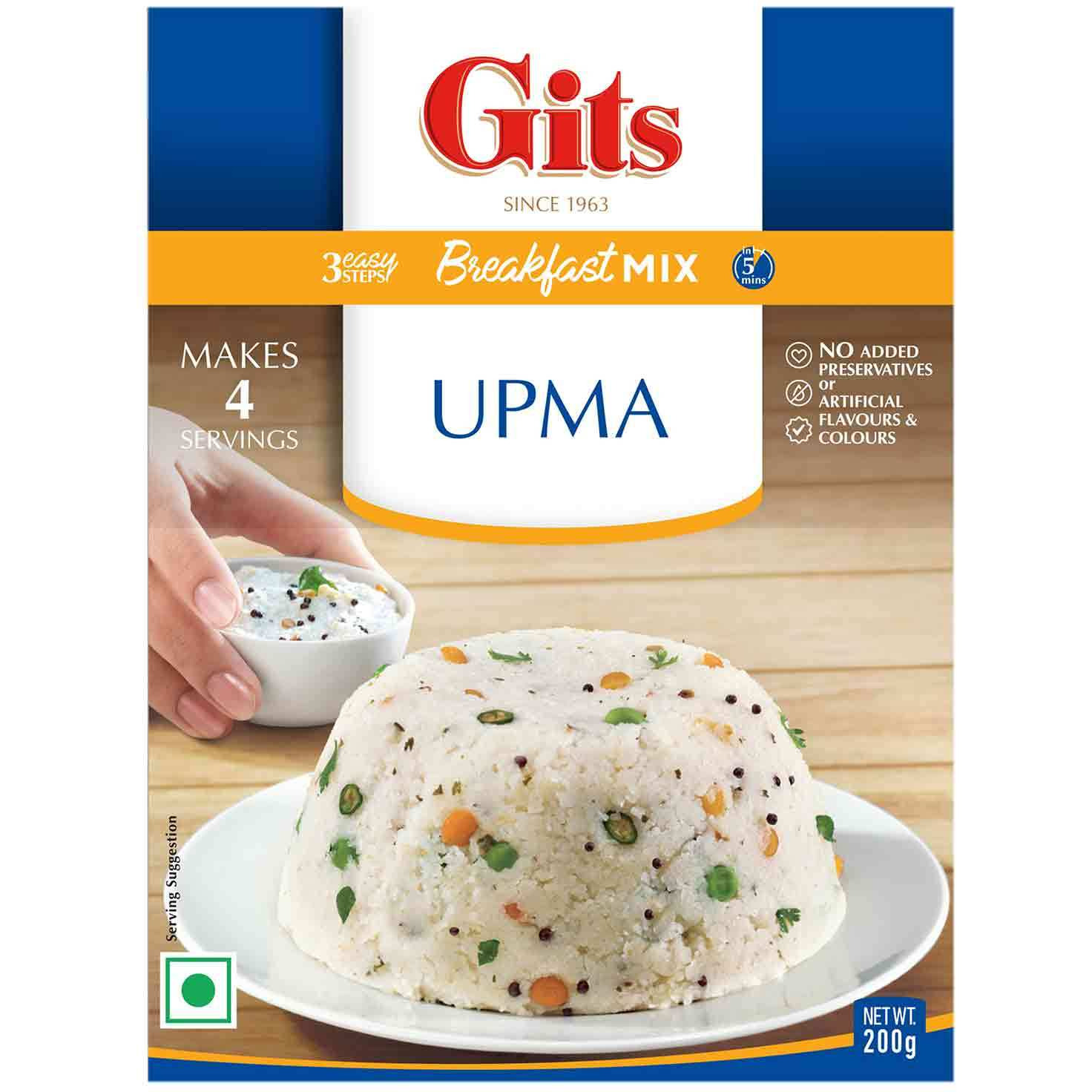 Gits Upma Mix - 200 Gm (7 Oz)