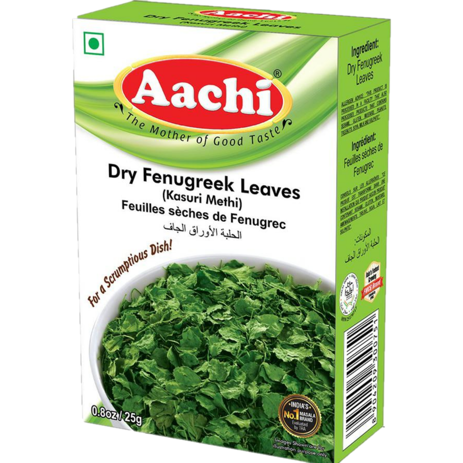 Buy Online Aachi Dry Fenugreek Leaves (Kasuri Methi) 25 Gm Zifiti