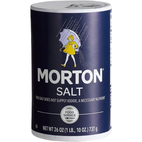 Case of 12 - Morton Salt - 26 Oz (737 Gm)