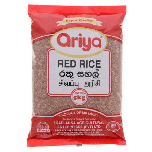 Case of 4 - Ariya Red Rice - 5 Kg (11.02 Lb)