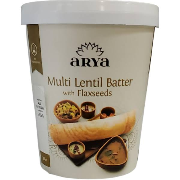 Arya Multi Lentil Batter with Flaxseeds - 30 Oz (850.48 Gm)