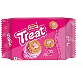 Britannia Treat Buzzy Strawberry - 120 Gm (4.2 Oz)