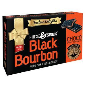 Parle Hide & Seek Black Bourbon Choco - 600 Gm (1.3 Lb)