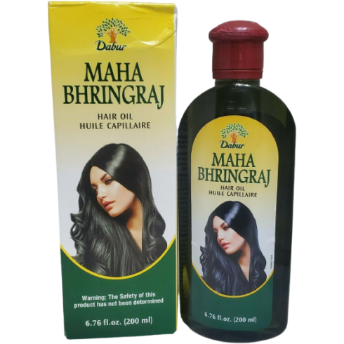 Case of 18 - Dabur Maha Bhringraj - 200 Ml (6.76 Fl Oz)