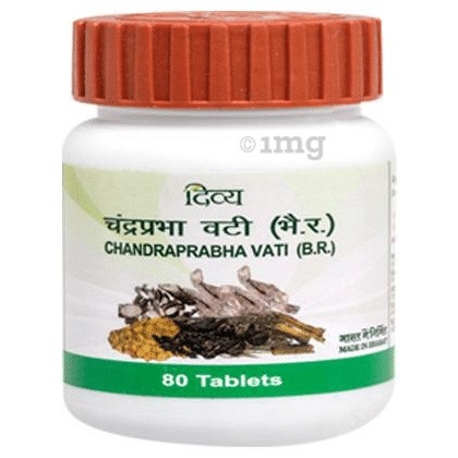Case of 10 - Divya Chandraprabha Vati - 80 Tablets