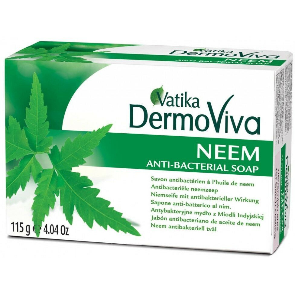Vatika Dermo Viva Neem Soap - 115 Gm (4.05 Oz)