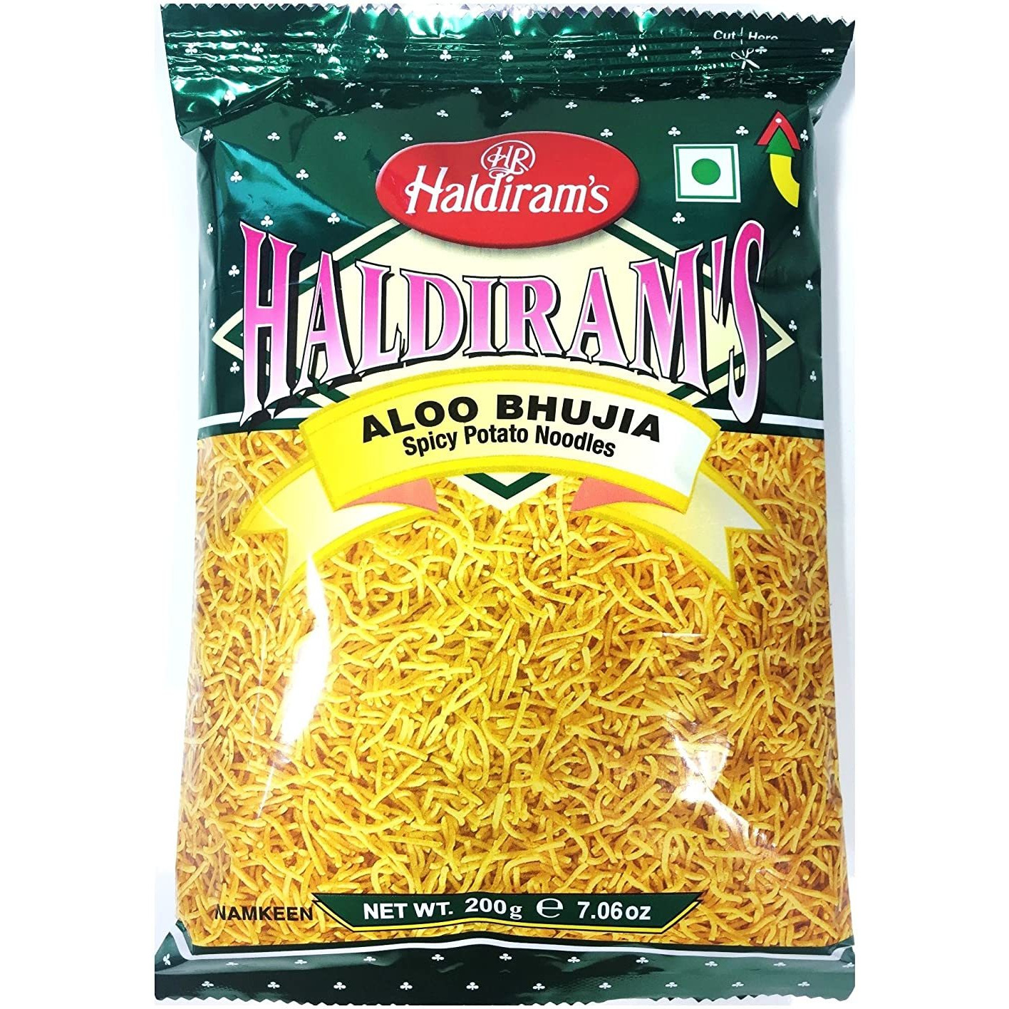 Haldiram's Aloo Bhujia - 200 Gm (7.05 Oz)