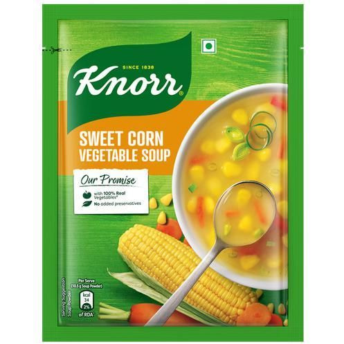 Knorr Sweet Corn And Vegetable Soup Mix - 44 Gm (1.6 Oz)