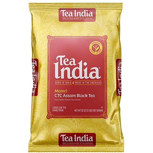 Tea India CTC Assam Black Tea - 2 Lb (907 Gm)