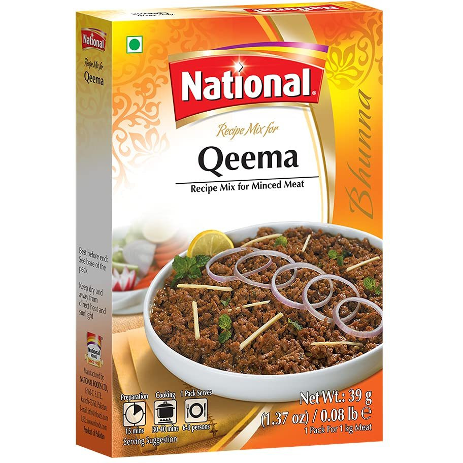 National Recipe Mix For Qeema - 39 Gm (1.37 Oz)