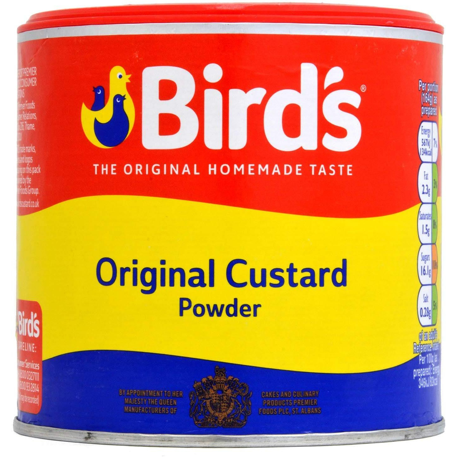 Case of 12 - Bird's Custard Powder - 300 Gm (10.5 Oz)
