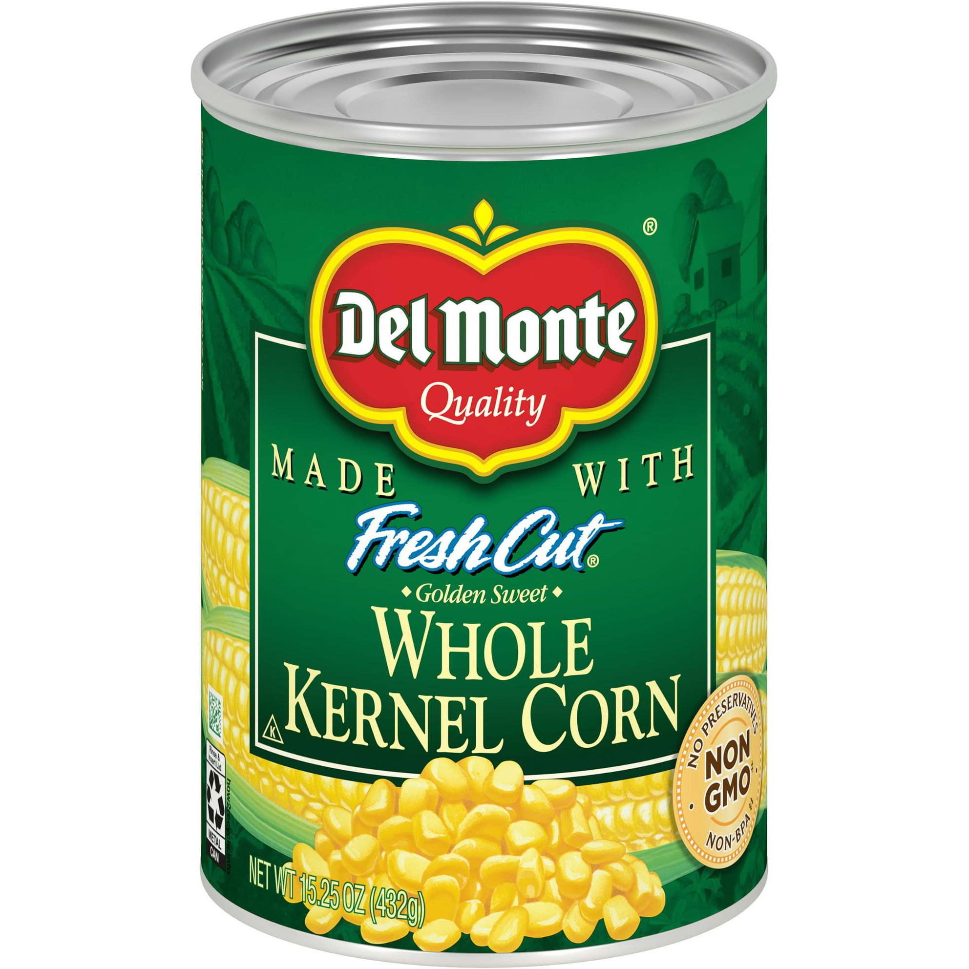 Del Monte Golden Sweet Whole Kernel Corn - 15.25 Oz (432 Gm) [50% Off]