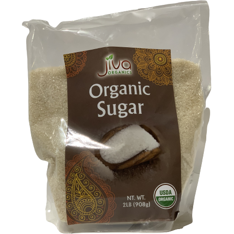 Jiva Organics Organic Sugar - 2 Lb (908 Gm)