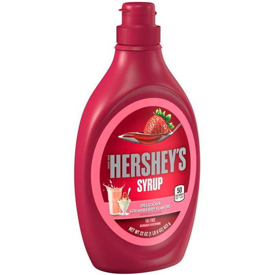 Hershey's Strawberry Flavor Syrup - 22 Oz (623 Gm)